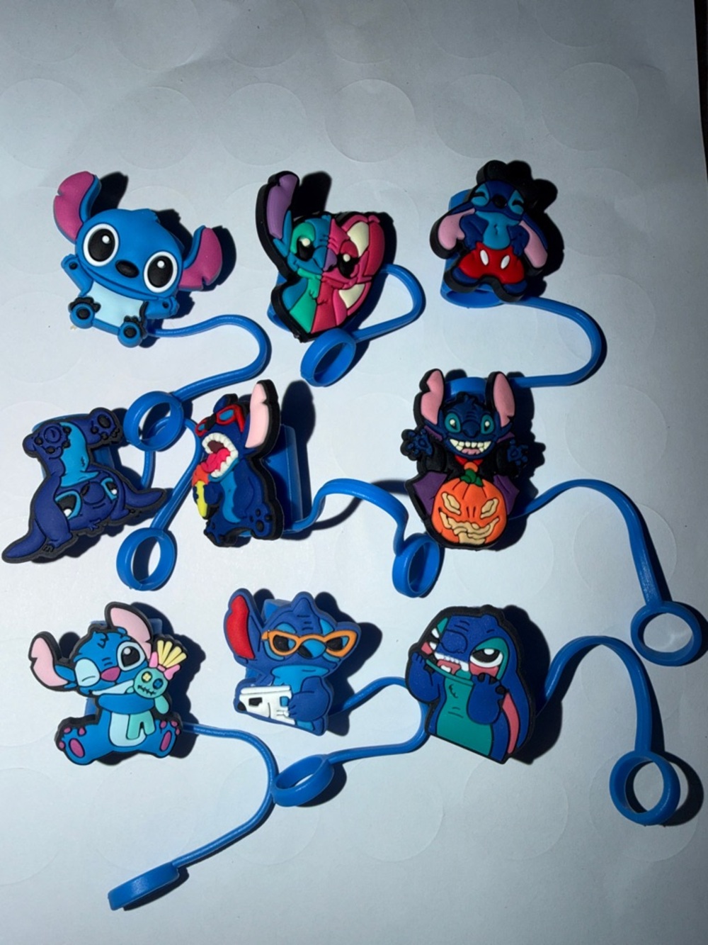 9 Stitch Straw Toppers